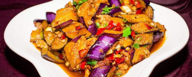 如何做茄子好吃 肉末醬香茄子的做法介紹