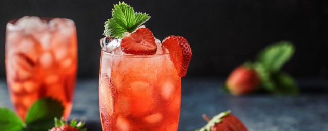 草莓冷飲如何做 這樣做出來也挺好喝