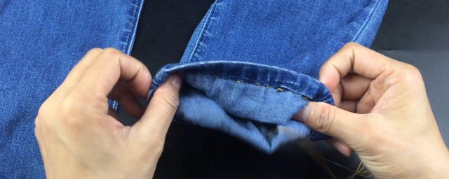 堆積褲腳方法 具體是需要怎麼操作的
