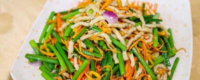 炒韭菜花 清炒韭菜花做法介紹
