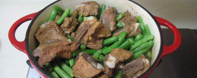 老豆角燉骨頭做法 老豆角燉骨頭做法介紹