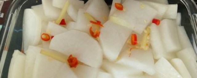 酸蘿卜的做法大全傢常 即食酸蘿卜的傢常做法