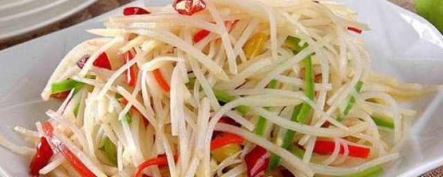 炒酸辣土豆絲用什麼醋 炒酸辣土豆絲怎麼做