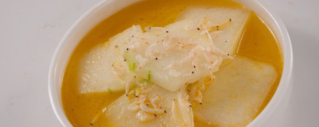 海米冬瓜湯 傢常簡單海米冬瓜湯做法