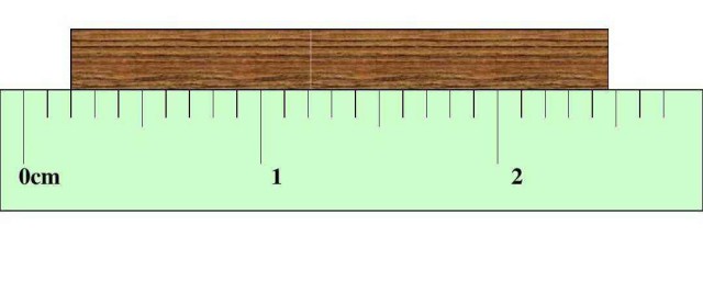 刻度尺的正確使用方法 方法如下