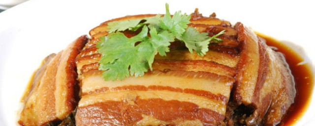 最簡單的梅菜扣肉做法 做梅菜扣肉的方法