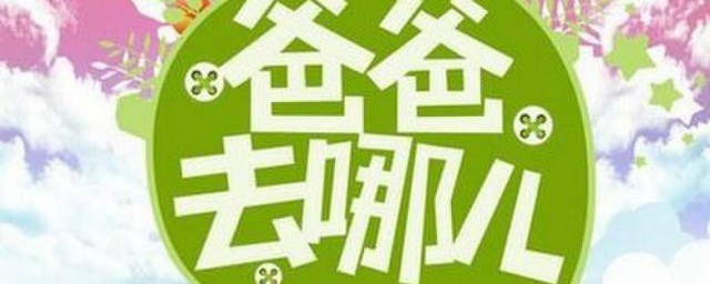 爸爸去哪兒的中文歌詞 爸爸去哪兒的中文歌詞是什麼
