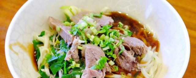 瘦肉面如何做 做瘦肉面的方法