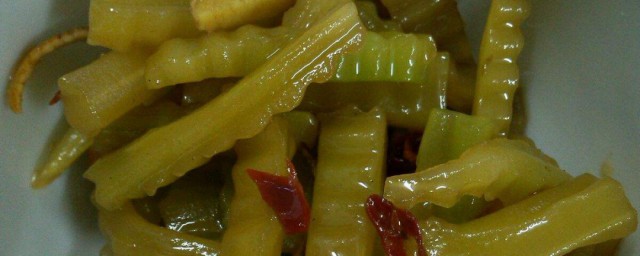 醬萵苣如何做 做醬萵苣的方法
