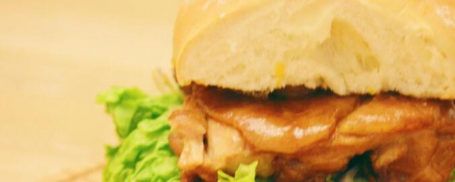 如何做雞腿肉漢堡 雞腿肉漢堡的做法