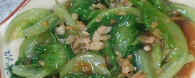 蠔油生菜怎麼做 怎樣做蠔油生菜