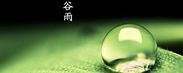 4月19日是什麼節 對應節日谷雨