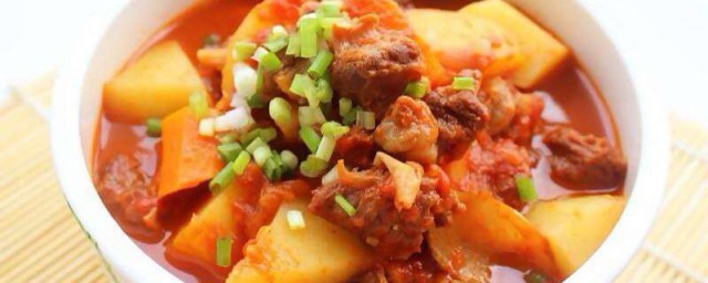 牛肉燉土豆做法 做牛肉燉土豆的方法