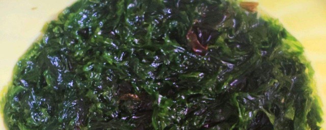 海菜的做法 傢常涼拌海菜的做法