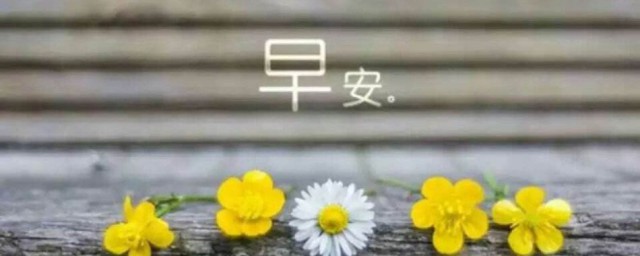 勵志早安語 正能量句子盤點