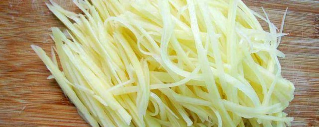 炒土豆絲擦絲還是切絲 炒土豆絲做法