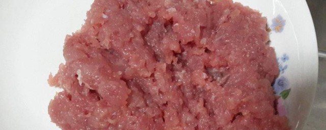 肉末簡單又好吃 肉末的營養價值