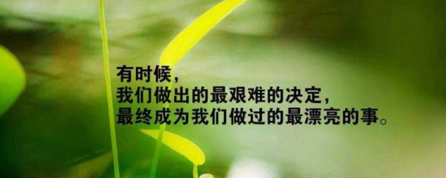 勵志自己正能量句子 勵志自己正能量句子有哪些