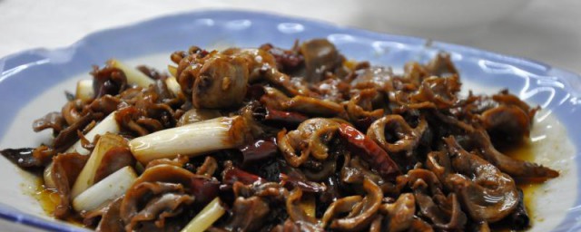 怎麼炒雞胗 怎樣做的炒雞胗好吃