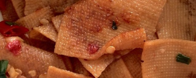 油炸千張怎麼煮好吃 油炸千張制作方法