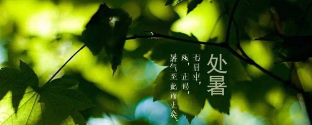 處暑指的是夏天就要結束瞭嗎 夏天即將結束