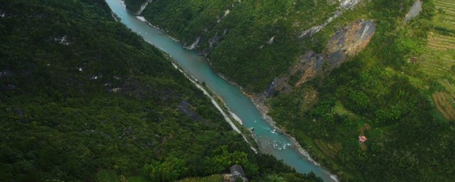 百裡峽巴山大峽谷在哪裡 位於四川省