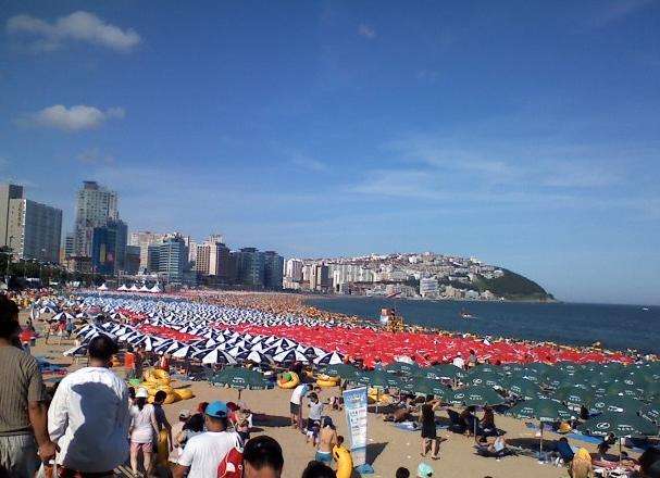 海雲台海水浴場 Haeundae Seaside Bath 