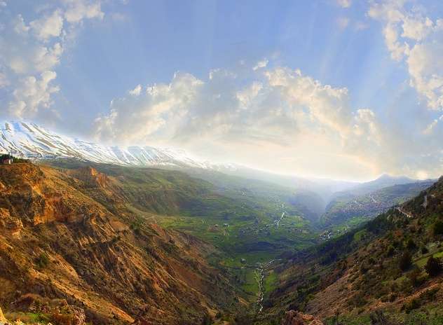 誇底誇底沙聖穀和神杉林 Ouadi Qadisha the Holy Valley and the Forest of the Cedars of God Horsh Arz el-Rab 