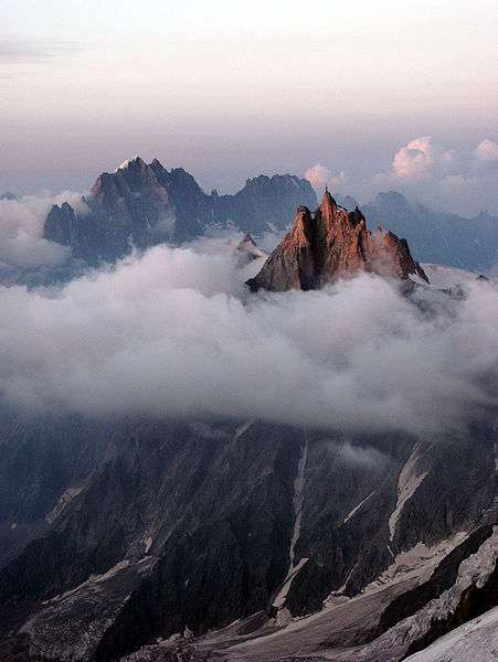 南針峰 Aiguille du Midi 