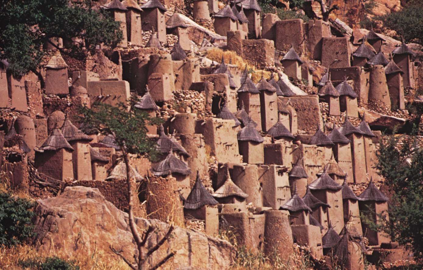 邦賈加拉懸崖多貢斯土地 Cliff of Bandiagara Land of the Dogons 