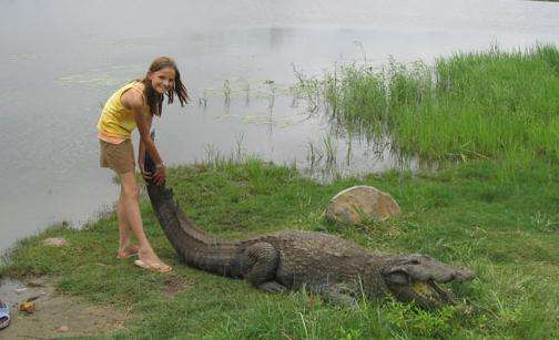 帕加鱷魚池 Paga Crocodile Pond 