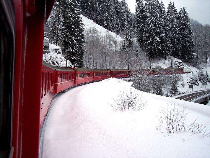 雷塔恩鐵路 Rhaetian Railway 