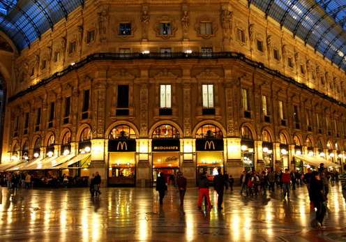 埃馬努埃萊二世拱廊 Galleria Vittorio Emanuele II 