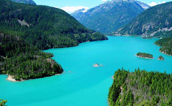 迪阿博湖 Diablo Lake 