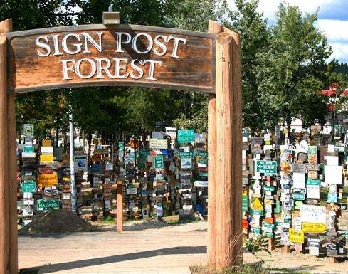 路標森林 Sign Post Forest 