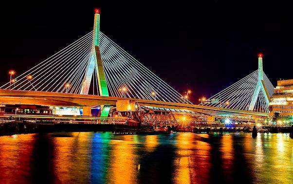 列尼紮金彭加山大橋 Leonard P. Zakim Bunker Hill Bridge 