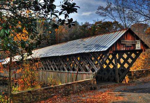 霍頓米爾廊橋 Horton Mill Covered Bridge 