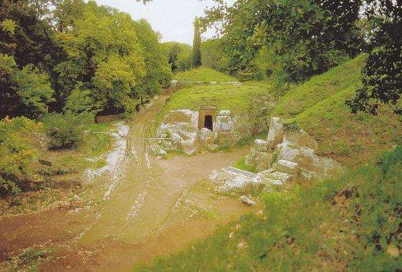 塞爾維托裡和塔爾奎尼亞的伊特魯立亞人公墓 Etruscan Necropolises of Cerveteri and Tarquinia 