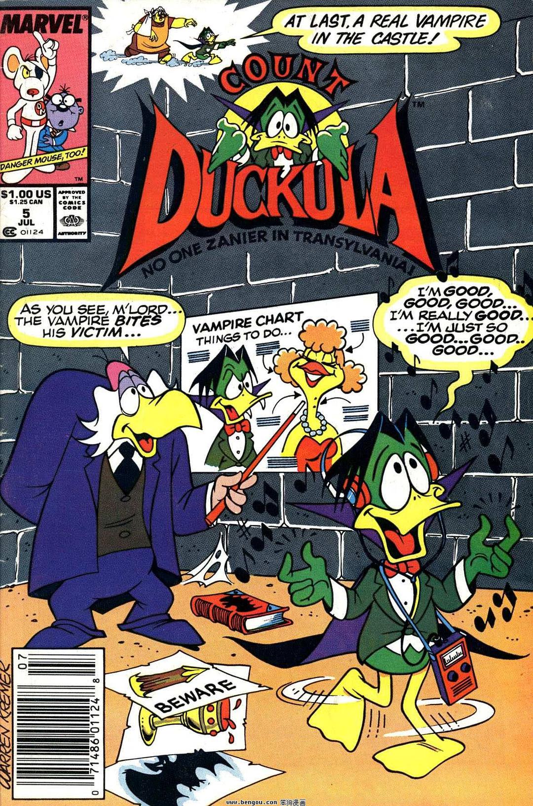 怪鴨歷險記 第四季 Count Duckula Season 4