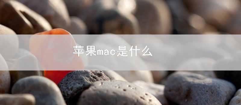 苹果mac是什么