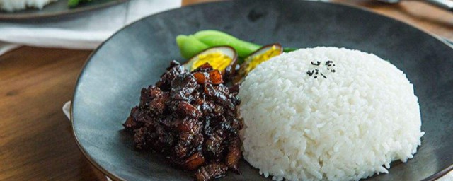 正宗臺灣鹵肉飯 怎麼鹵肉飯好吃