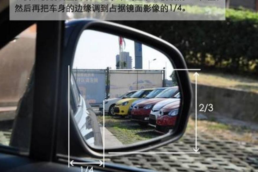 如何調節汽車後視鏡