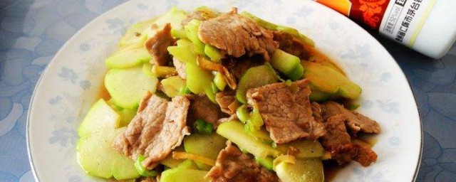 牛肉炒佛手瓜的做法 牛肉炒佛手瓜怎麼做