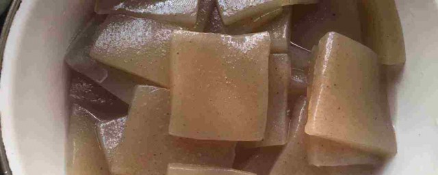 如何制作魔芋豆腐 制作魔芋豆腐方法介紹
