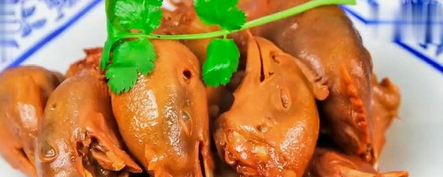 醬雞頭怎麼做的好吃 如何做醬雞頭