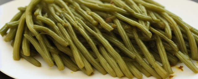 油焖豆角的做法