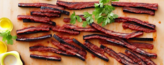 酱香茄条的做法