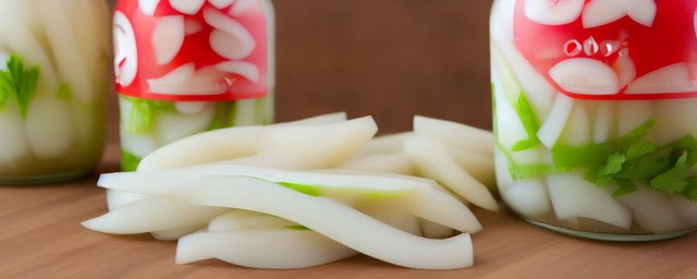 腌白萝卜的做法
