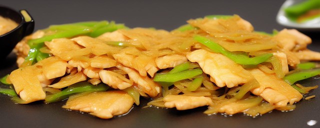 爆炒鱼肚的做法