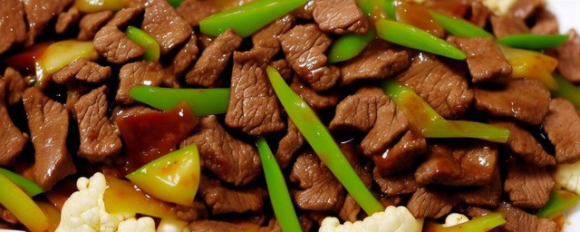 花菜炒牛肉的做法